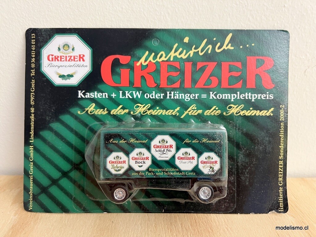 H0 1:87 remolque de dos ejes - Greizer