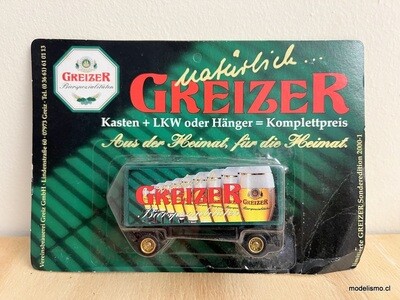 H0 1:87 remolque de dos ejes - natürlich Greizer Bierspezialitäten