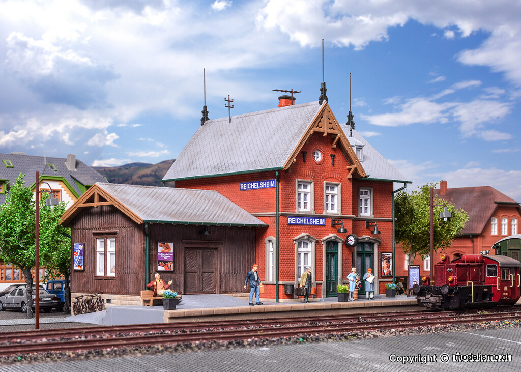 Reserva anticipada Kibri 39492 ​Estación H0 Reichelsheim