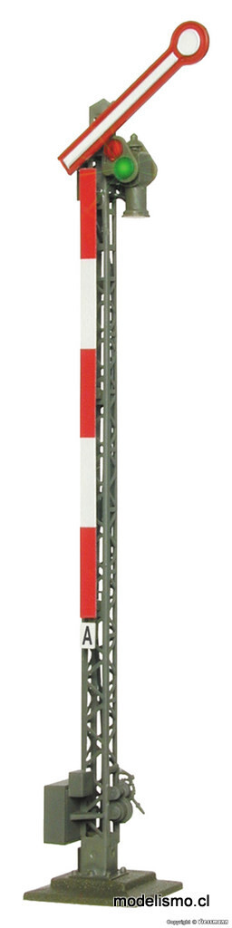 reserva anticipada Viessmann 4500 H0 Señal de inicio de semáforo, brazo único reserva anticipada Viessmann 4500 H0 Señal de inicio de semáforo, brazo único