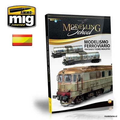 A.MIG-6251 MODELLING SCHOOL - Modelismo Ferroviario: Pintando Trenes Realistas (Castellano)