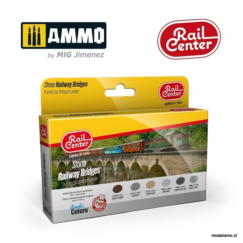AMMO.R-1022 Rail Center - Puentes de Ferrocarril de Piedra