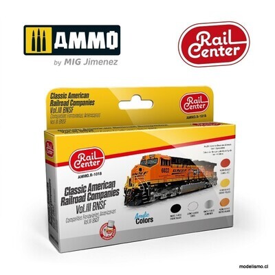 AMMO.R-1018 Rail-Center - Compañías Ferroviarias Americanas. Vol III BNSF