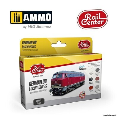 AMMO.R-1003 Rail-Center - Locomotoras Alemanas DB Época V AMMO.R-1003 Rail-Center - Locomotoras Alemanas DB Época V