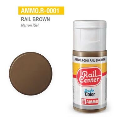 AMMO.R-0001 Marrón Riel 15ml