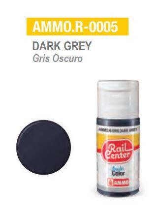 AMMO.R-0005 Gris Oscuro 15ml