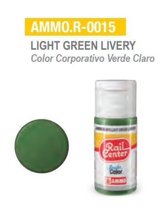 AMMO.R-0015 Color Corporativo Verde Claro 15ml