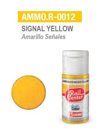 AMMO.R-0012 Amarillo Señales 15ml