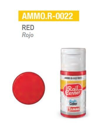 AMMO.R-0022 Rojo 15ml