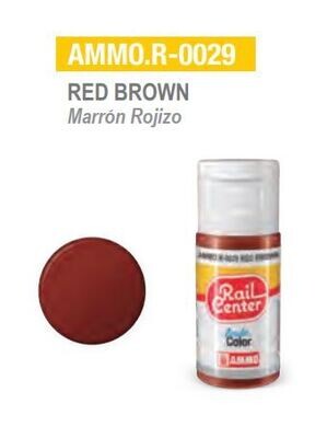 AMMO.R-0029 Marrón Rojizo 15ml