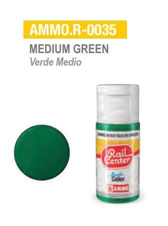 AMMO.R-0035 Verde Medio 15ml