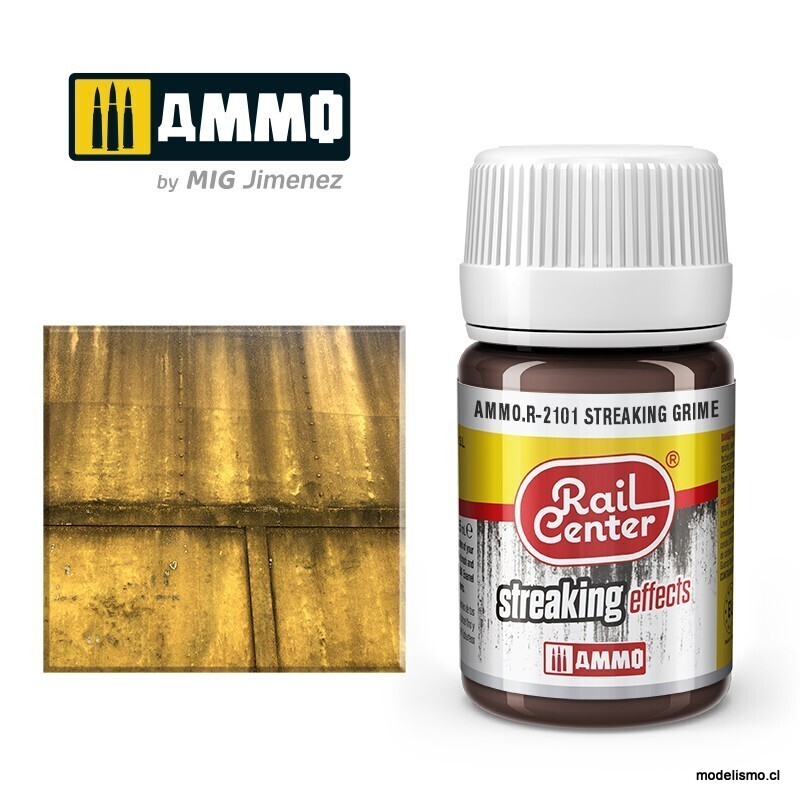 AMMO.R-2101 RAIL-CENTER Suciedad Escurrida (35 mL)