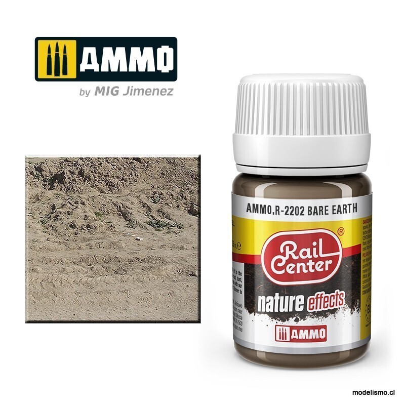 AMMO.R-2202 RAIL-CENTER Tierra Desnuda (35 mL)