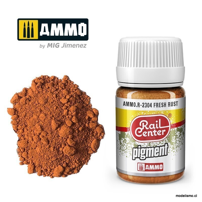 AMMO.R-2304 RAIL-CENTER Pigment Óxido Fresco (35 mL)