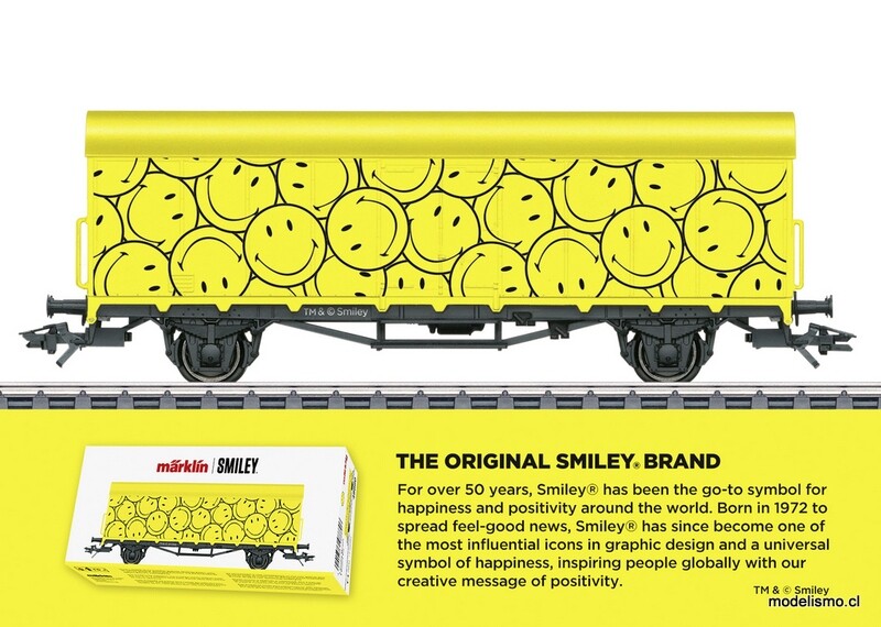 Märklin 48880 SMILEY® Car for 2023