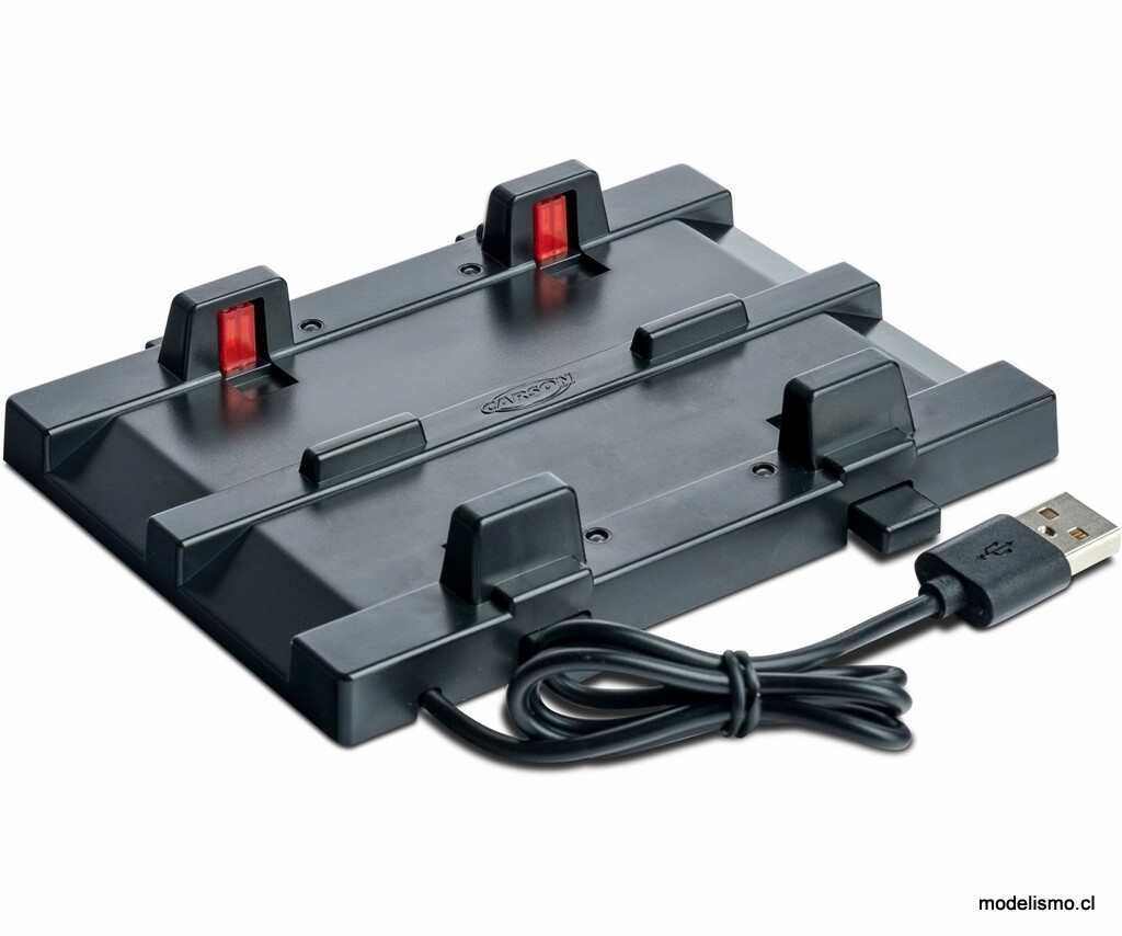 Carson 500504145 Unidad de carga USB de cuatro puntos 1:87