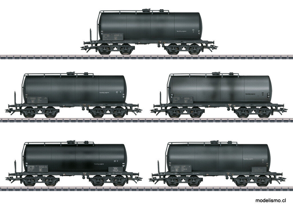 Märklin 46538 Set de vagones cisterna unificados - usado
