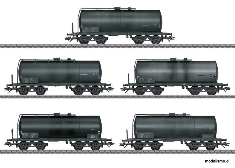 Märklin 46538 Set de vagones cisterna unificados - usado