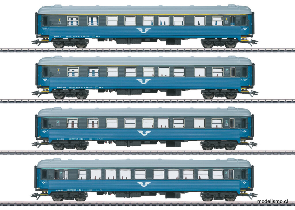 Märklin 43787 Set de coches de tren de viajeros