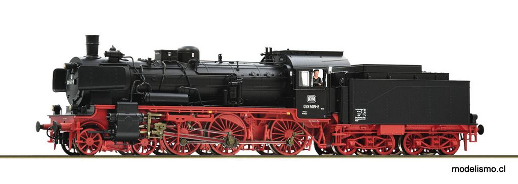 Roco 71379 Locomotora de vapor 038 509-6, DB