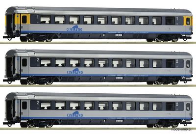 Roco 6200033 Set de 3 piezas (2): Cisalpino, CIS