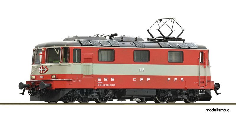 Roco 7500002 Locomotora eléctrica Re 4/4 II 11108 &quot;Swiss Express&quot;, SBB