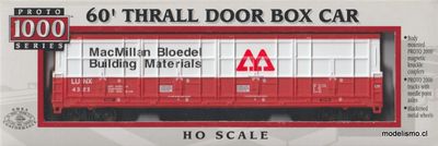 Proto 1000 23936/LUNX #4323 60´ THRALL DOOR BOX CAR