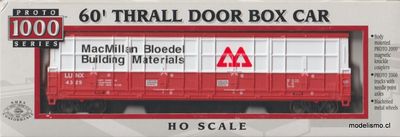 Proto 1000 23937/LUNX #4329 60´ THRALL DOOR BOX CAR