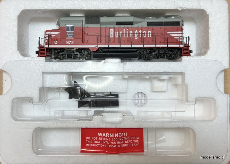 Proto 2000 GP30 Locomotive 23111 Chicago, Burlington and Quincy Railroad #972 GP30 Phase II w/Dynamic Brakes - DCC Ready