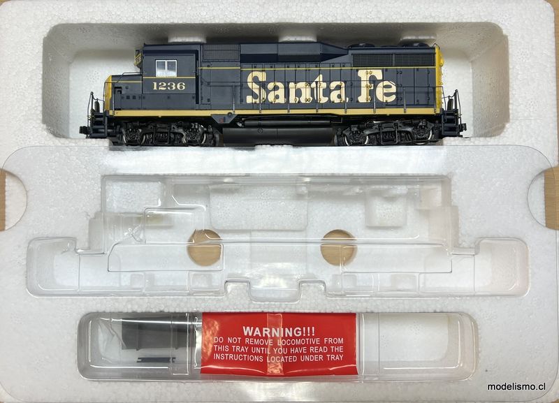 Proto 2000 GP30 Locomotive 23092 Atchison, Topeka and Santa Fe #1236 - DCC Ready