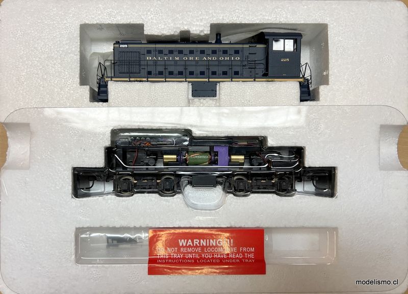 Proto 2000 S1 Locomotive 23719 Baltimore and Ohio Railroad #225 - DCC Ready
