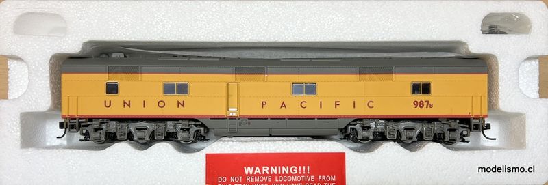Proto 2000 E6B Locomotive 23240 Union Pacific #987B Unpowered B-unit - sin motor