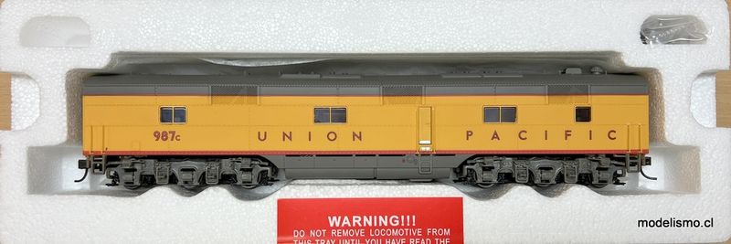 Proto 2000 E6B Locomotive 23278 Union Pacific #987C Unpowered B-unit - sin motor