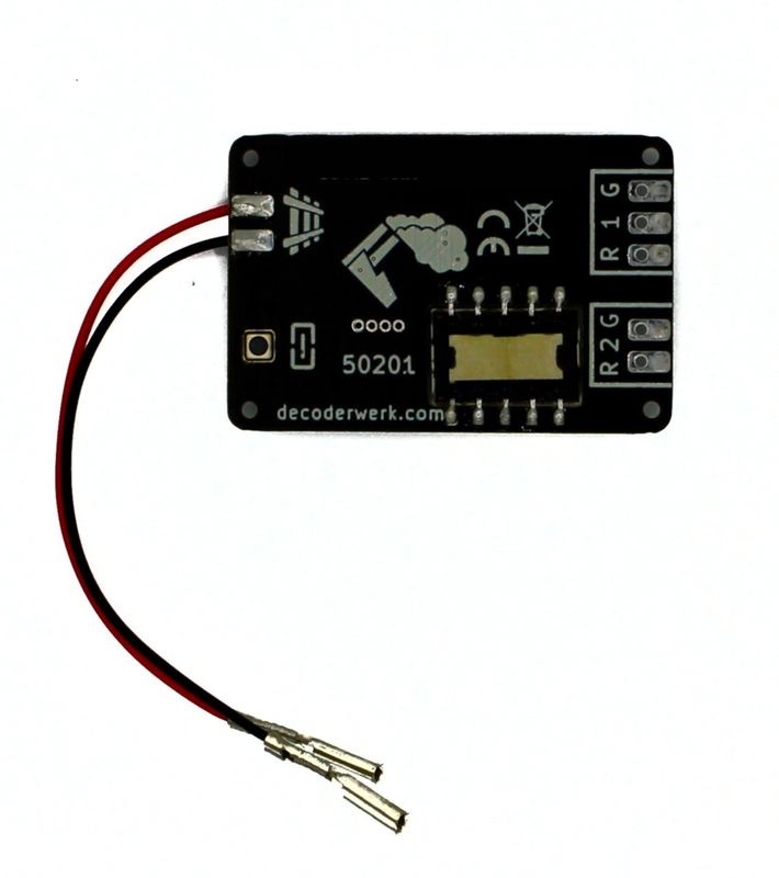 Decoderwerk 50201 Decodificador de señal C-track con relé para conmutar 1 señal Märklin Startup