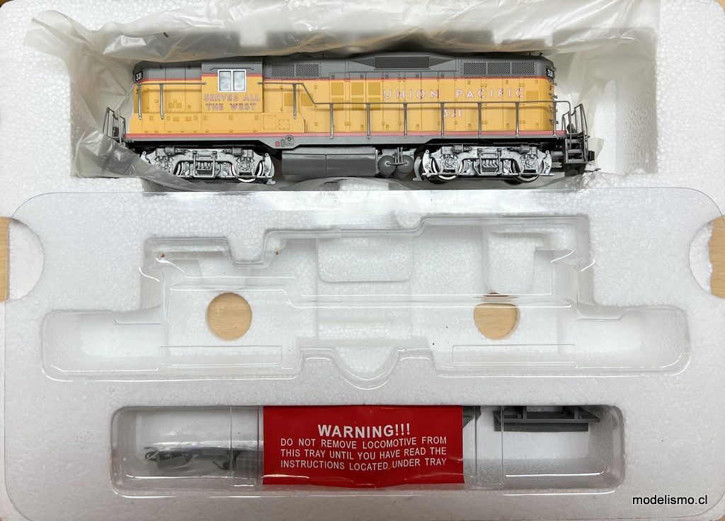 Proto 2000 GP9 Phase III Locomotive 21600 Union Pacific  #321 w/dynamic brakes