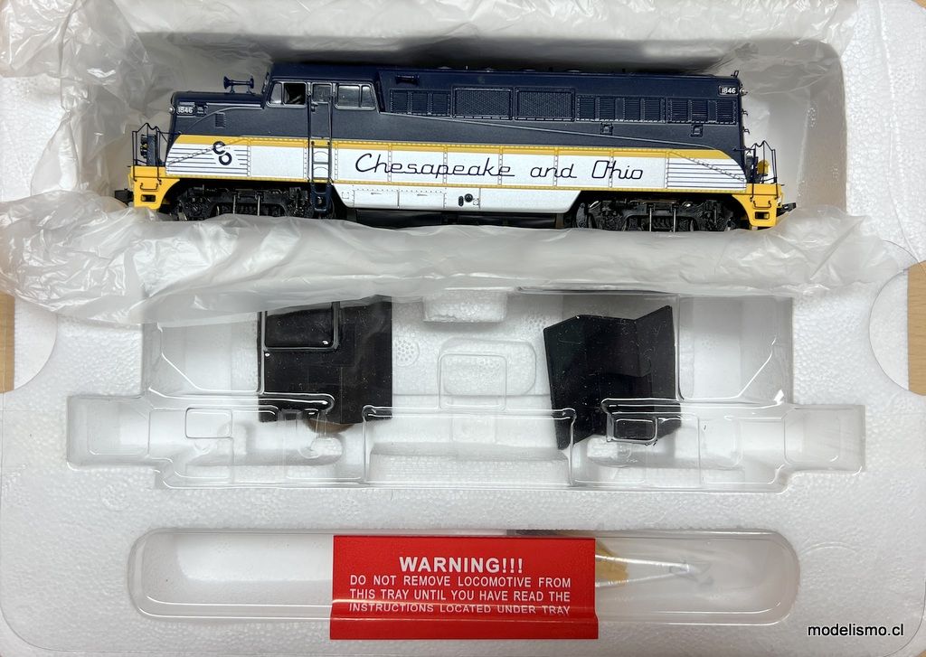 Proto 2000 BL2 Locomotive 30192 Chesapeake and Ohio Railway #1846 - DCC Ready