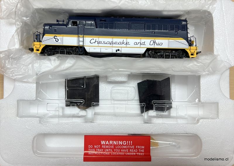 Proto 2000 BL2 Locomotive 30192 Chesapeake and Ohio Railway #1846 - DCC Ready