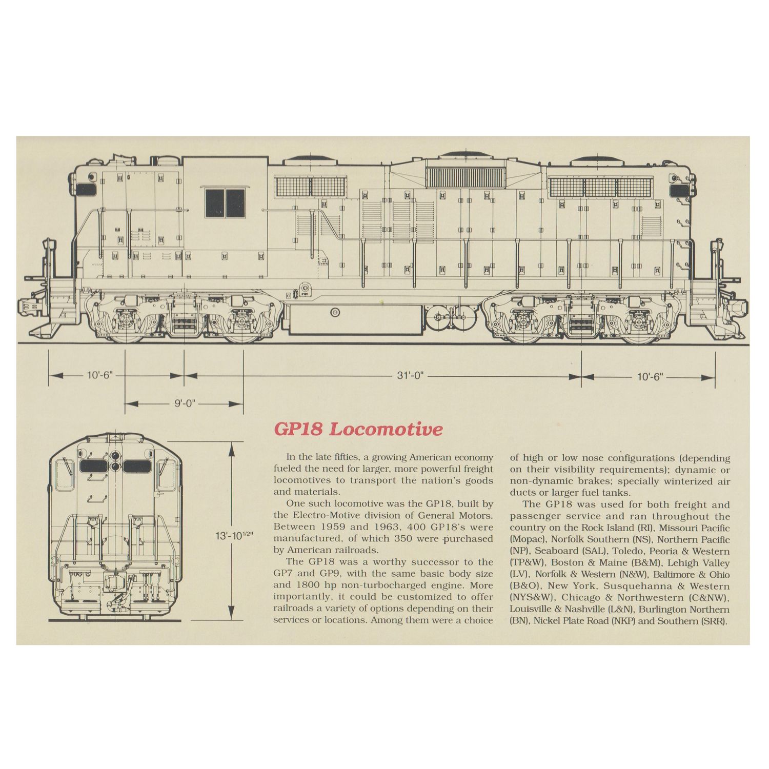 EMD GP18