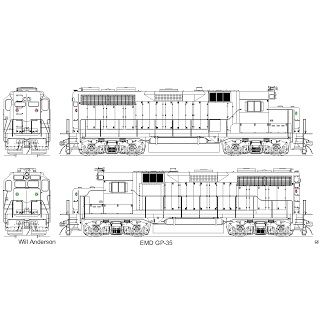 Datation Gp35 EMD GP35