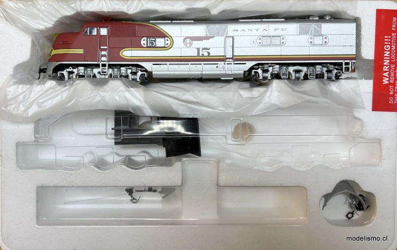 Proto 2000 E6 Locomotive 23275 Atchison, Topeka and Santa Fe #15 - DCC Ready