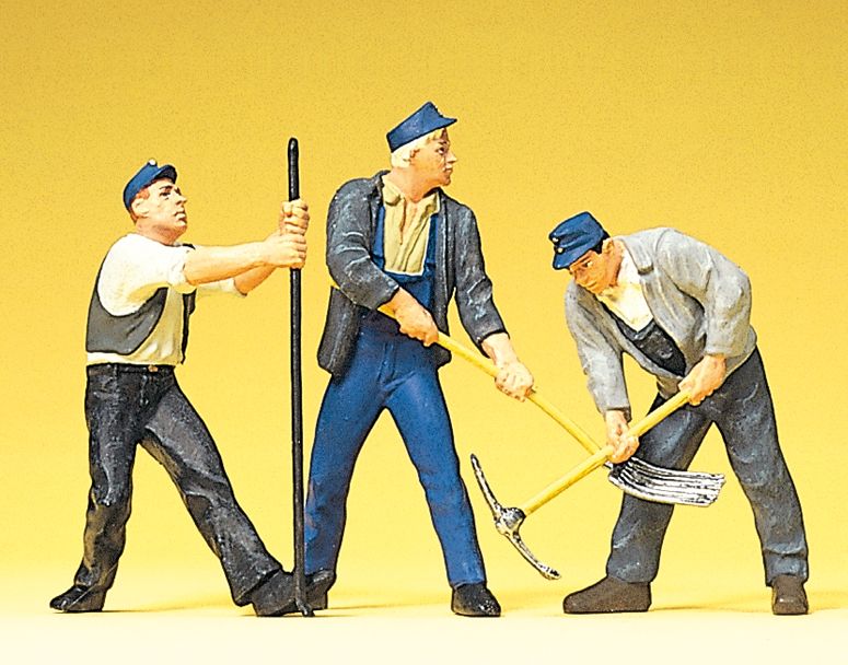 Preiser 63056 Spur1 - Seguimiento de los trabajadores de la construcción
