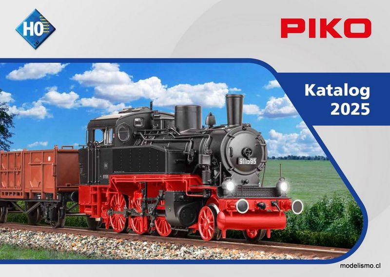 99505 Piko H0 2025 catálogo - Alemán