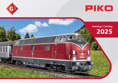 99705 Piko G 2025 catálogo - Inglés/Alemán