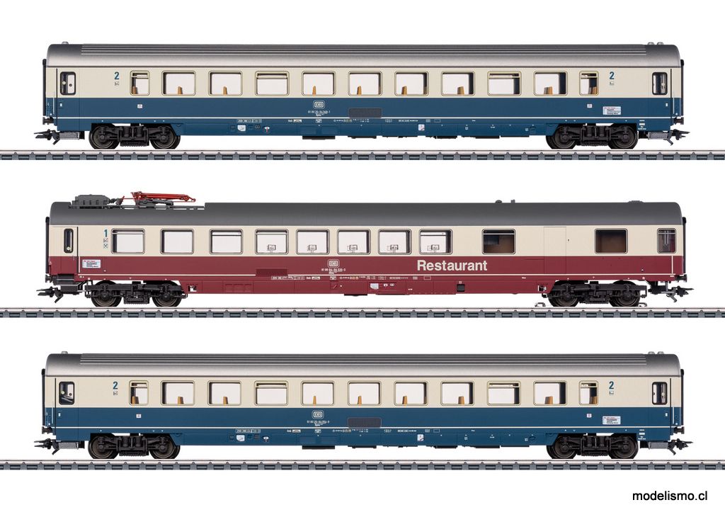 Märklin 43767 Conjunto de vagones de pasajeros FD Königssee