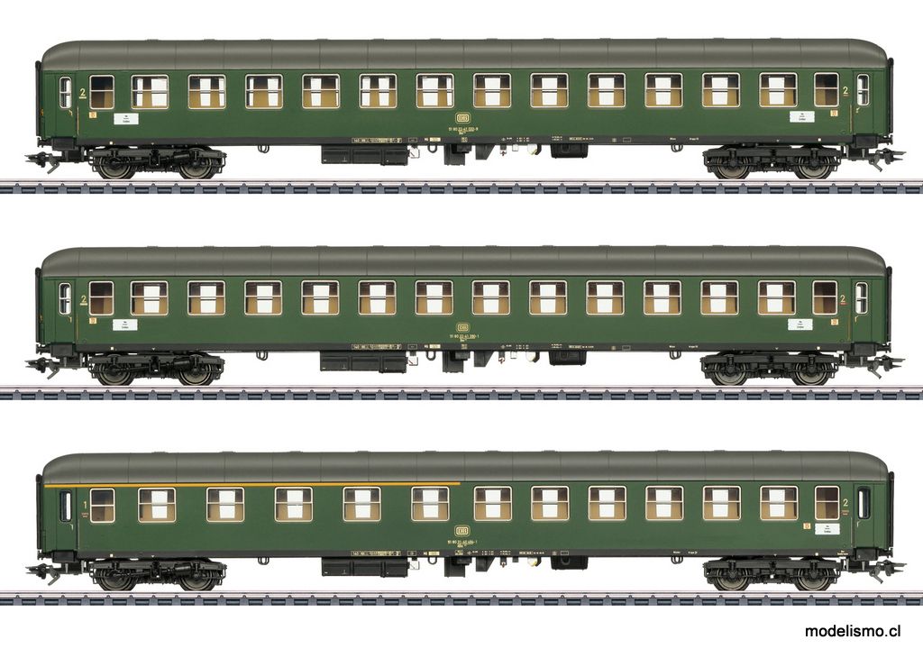 Märklin 43936 Set de vagones de tren exprés