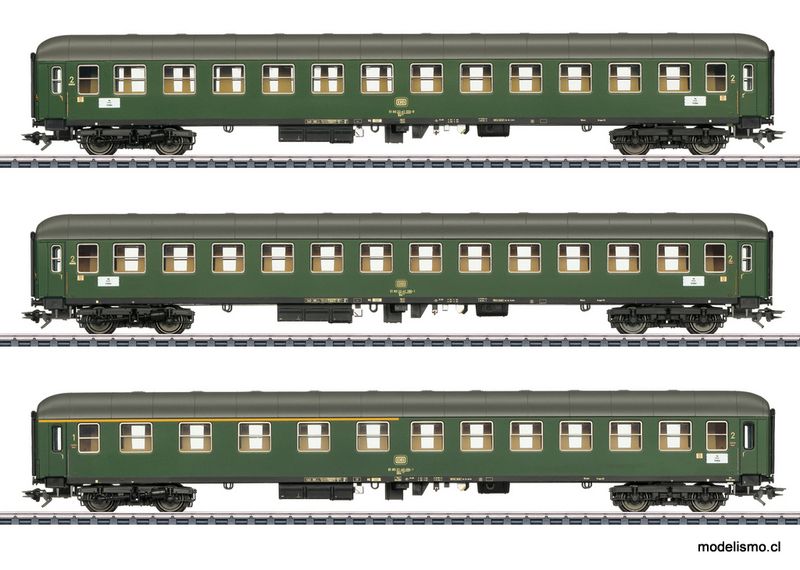 Märklin 43936 Set de vagones de tren exprés