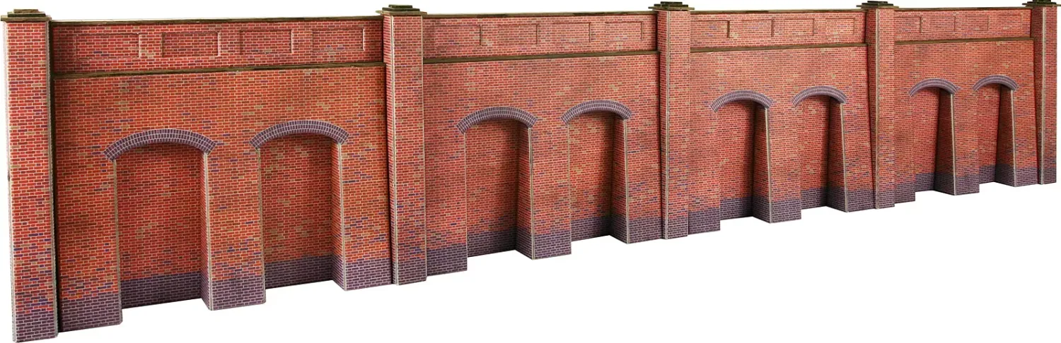 PO244 ​Muro de contención de ladrillo rojo