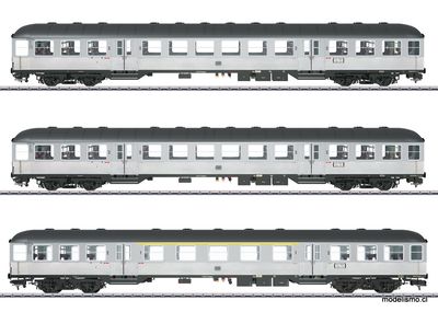 Märklin 58341 Set de coches de cercanías &quot;Plateados&quot; - usado