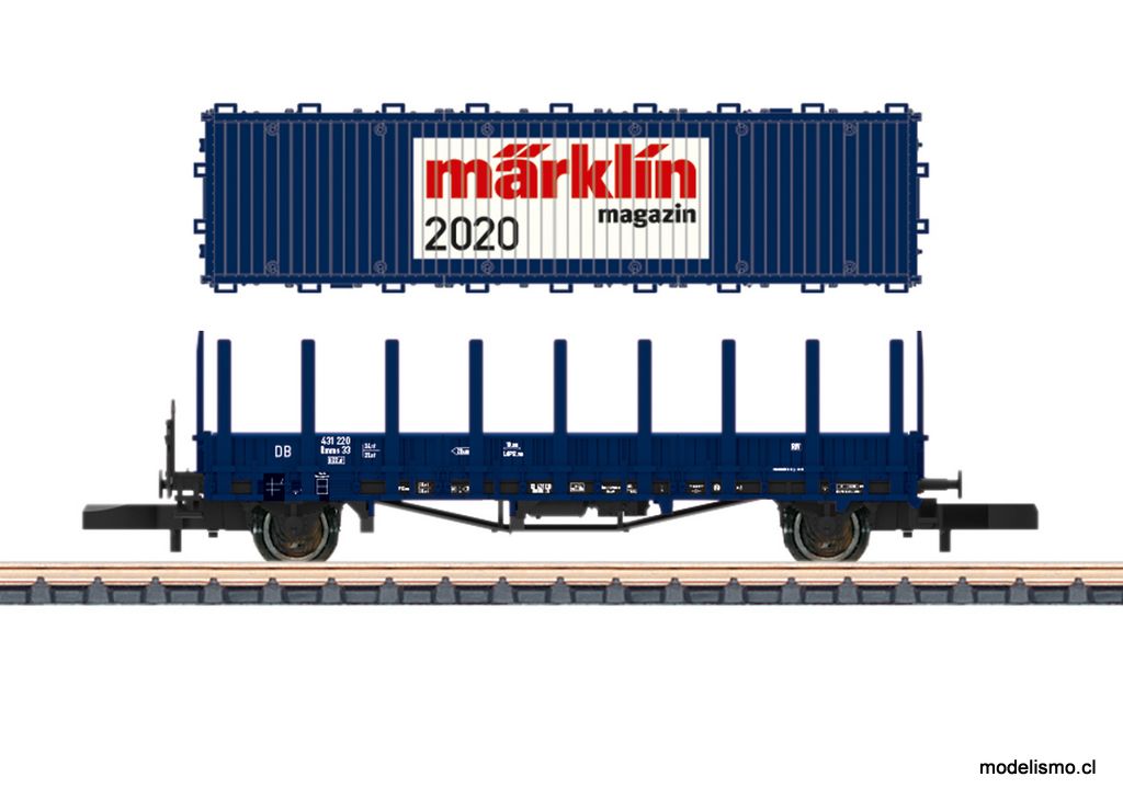 Märklin 80830 Vagón del año en ancho de vía Z 2020 de la revista Märklin Magazin - usado