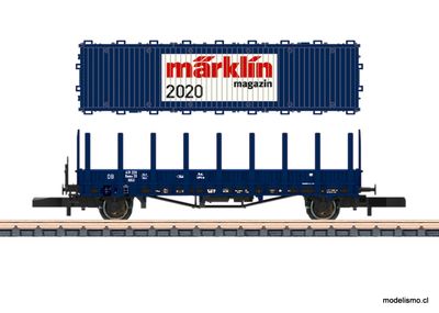 Märklin 80830 Vagón del año en ancho de vía Z 2020 de la revista Märklin Magazin - usado